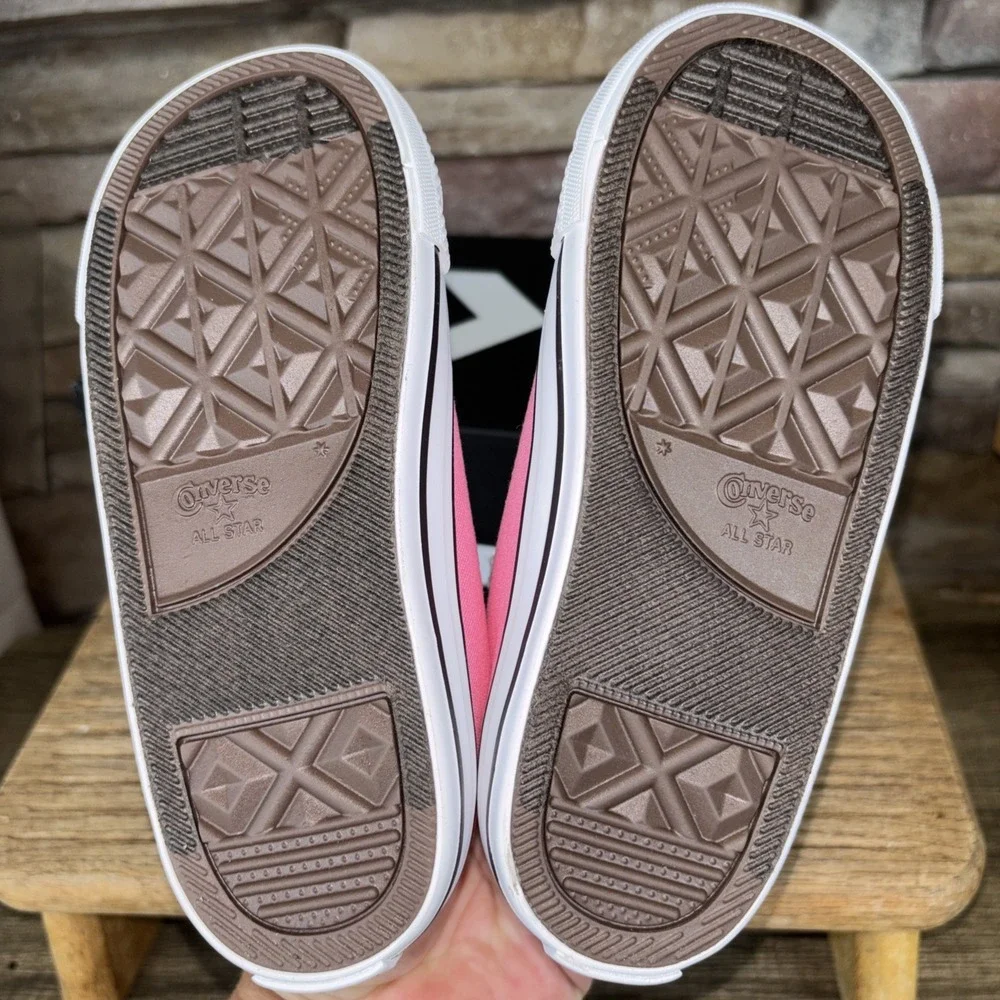 *NEW* INFANT CONVERSE Chuck Taylor All Star Toddler Low Top Pink (7J238) Sz 10